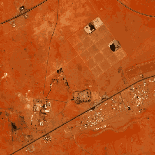 Sentinel-2 true-colour chip of Saad 2 PV, 1,125 MW, 2026-09-13
