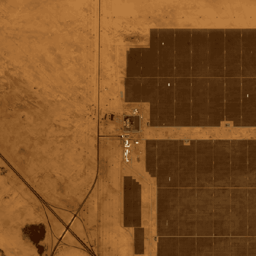 Sentinel-2 true-colour chip of Shuaibah 2 PV, 2,060 MW, 2025-06-09