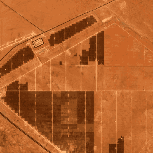 Sentinel-2 true-colour chip of Sudair PV, 1,500 MW, 2023-06-09